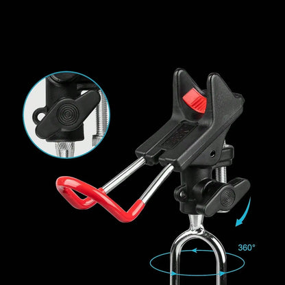2Pack Fishing Rod Holders, Bank & Ground Fishing Pole Holders, 360 Degree Adjustable Fishing Pole Rack Stand For Bank, Beach, Ground 13.77inch