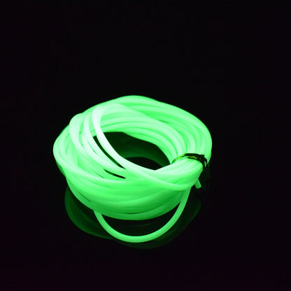 1 meter length/bag of various sizes of 6cm-9cm outer diameter luminous tubes, anti bite fishing line tubes, silicone hoses
