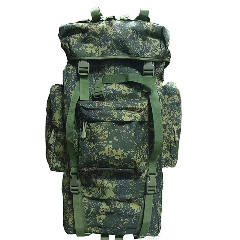 70L Metal Steel Frame Bag Men's New Hunting Backpack Waterproof Nylon Backpacks Hunting Bags