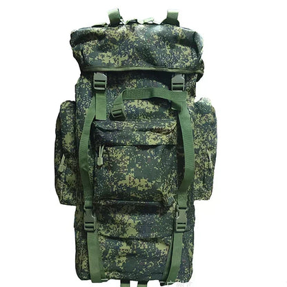 70L Metal Steel Frame Bag Men's New Hunting Backpack Waterproof Nylon Backpacks Hunting Bags