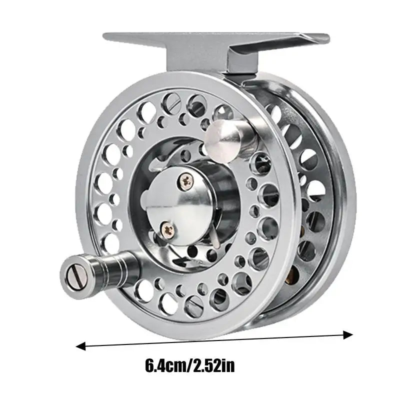 Fly Fishing Reel Saltwater Fishing Reel Fishing Gear Aluminum Alloy Reel For Freshwater Lake Stream Pond Fishing Fly Fishing