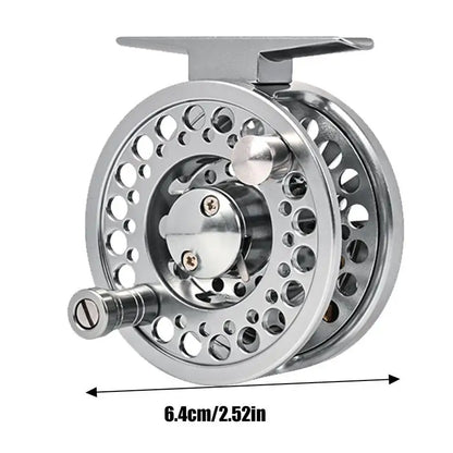 Fly Fishing Reel Saltwater Fishing Reel Fishing Gear Aluminum Alloy Reel For Freshwater Lake Stream Pond Fishing Fly Fishing