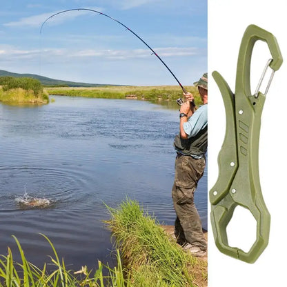 Mitten Clip Fishing Gripper Mitten Clip Outdoor Multi-Functional Fishing Gripper Large Opening Carabiner Fishing Pliers Fish