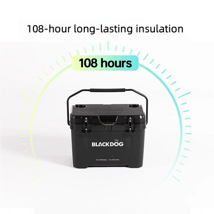 Blackdog Outdoor 26L Large Space Camping Insulated Box Refrigerator Portable Outdoor Camping Ice Block Insulated Car Ice Bucket