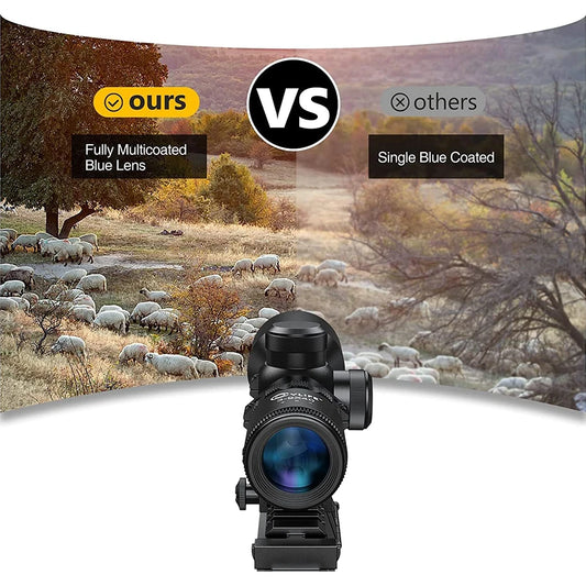 3-9X40 Hunting Deer Air Scope Wire Rangefinder Reticle Crossbow Mil Dot Reticle Scopes Optical Sights