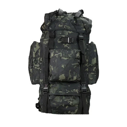 70L Metal Steel Frame Bag Men's New Hunting Backpack Waterproof Nylon Backpacks Hunting Bags