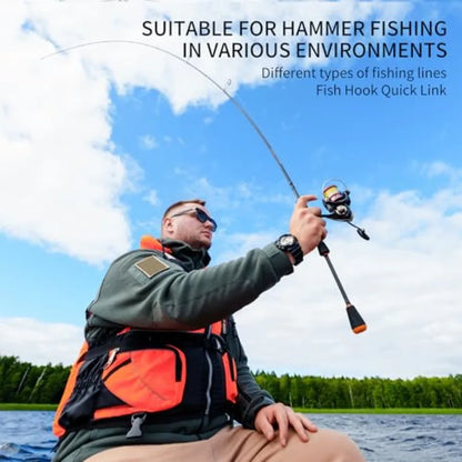 300PCS Fishing Hooks 18 Sizes High-Carbon Steel Barbed Fish Hooks with Holes Fishing Gear with Storage Box Suitable for Fishing