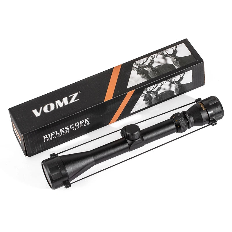 VOMZ 3-9X40 Scope Wire Rangefinder Reticle Hunting Deer Air Rifle   Crossbow Mil Dot Reticle Riflescope Tactical Optical Sights