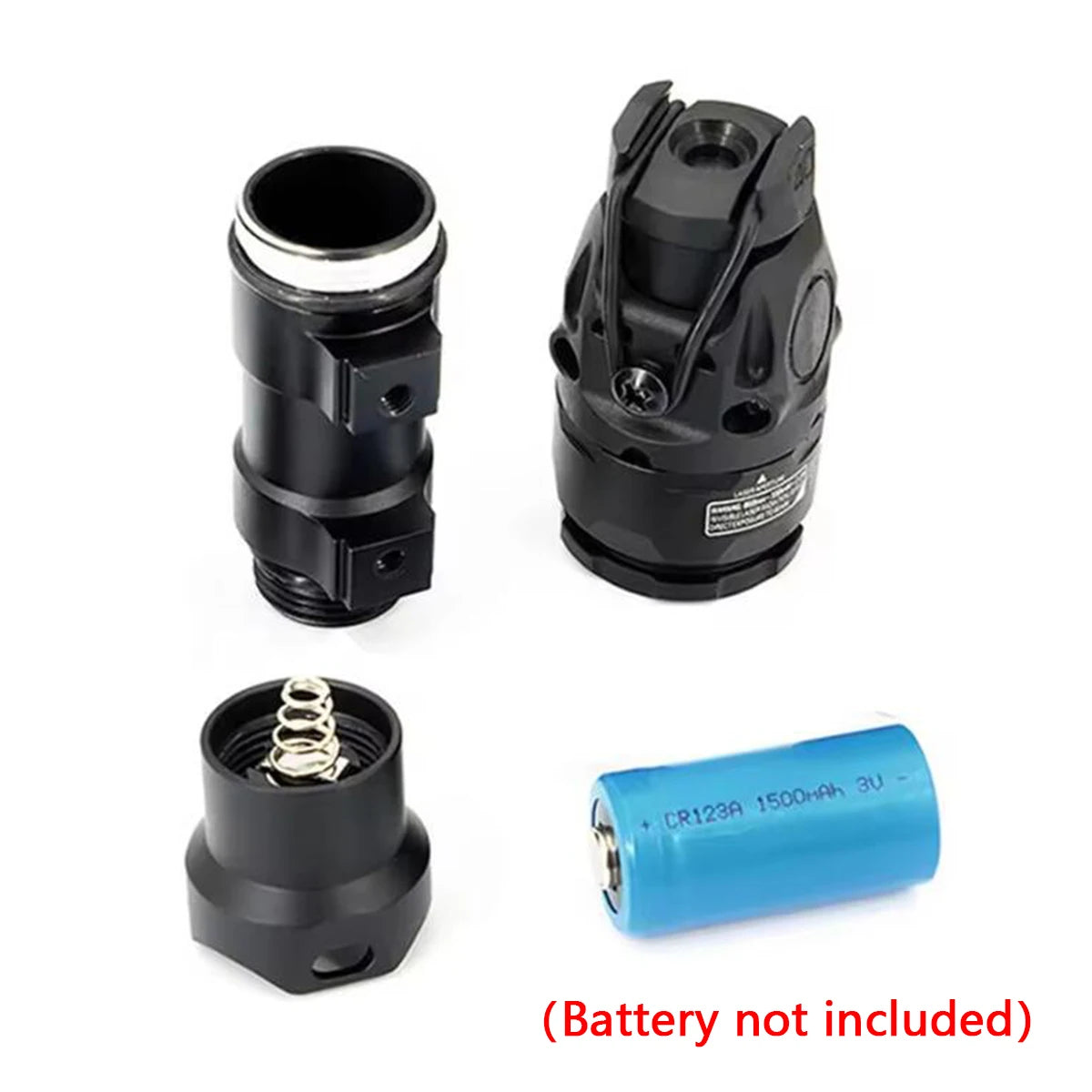 Tactical KIJI K10 IR Light Aluminum CNC IR 850nm Illumination Hunting Scout Light K10 IR/LED Flashlight Fit MICH2000 ARC Helmet