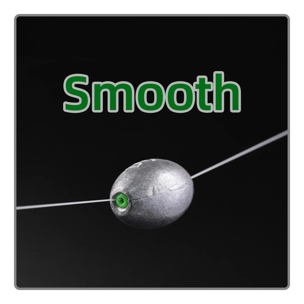 5g-60g Olive-Shaped Lead Pendant Fishing Lead Pendant Plastic Core Hollow Lead Pendant Fishing Accessories