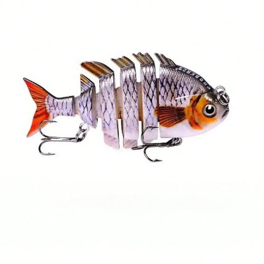 3D Bionic Fishing Lure, Topwater Lure, Artificial Bait With Double Hook, Fishing Accessories For Fishing, Tackle Supplies