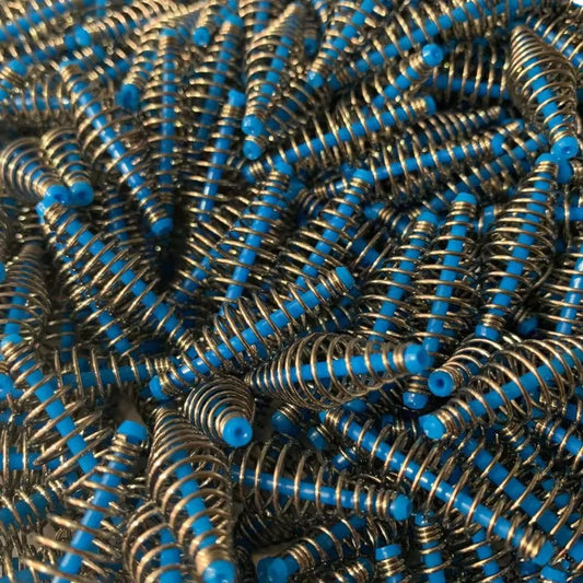 30pcs/Set Fishing Bait Spring Lure Inline Hanging Tackle Stainless Steel Feeder