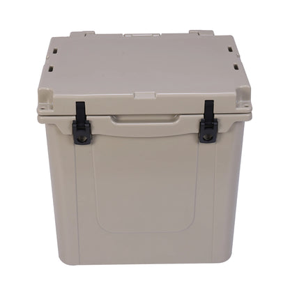 5L Insulated Wheeled Cooler with Wheels and Handle Roller Cooler with Leak-Proof Tight Latches for Beach Camping Picnics More