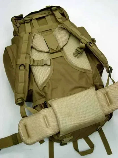 70L Metal Steel Frame Bag Men's New Hunting Backpack Waterproof Nylon Backpacks Hunting Bags