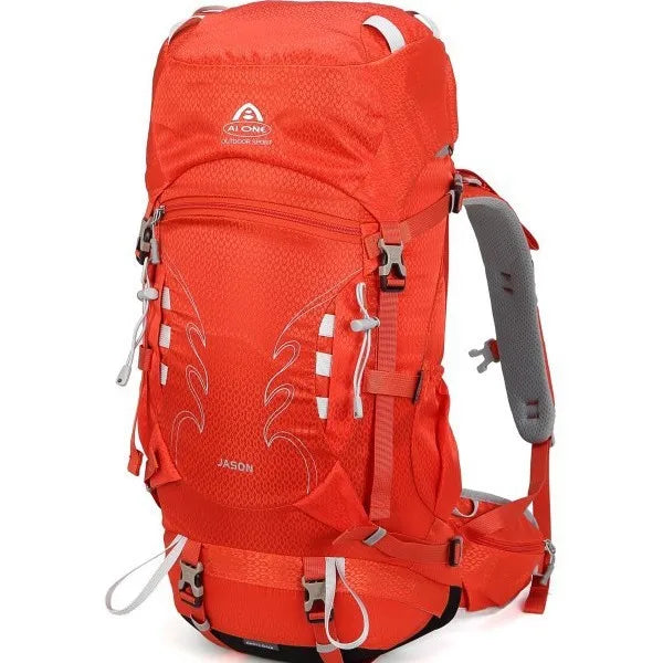 Aione Lightweight Outdoor Hiking Backpack 40L Large Capaci Travel Shoulder Bag Men Women Nylon Material Inner Frame Structure