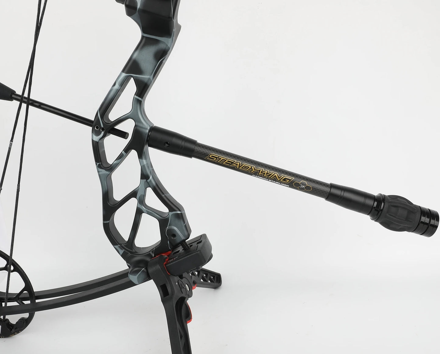 Archery  Compound Bow Stabilizer Carbon Balance Bar Silencer Dampener Target