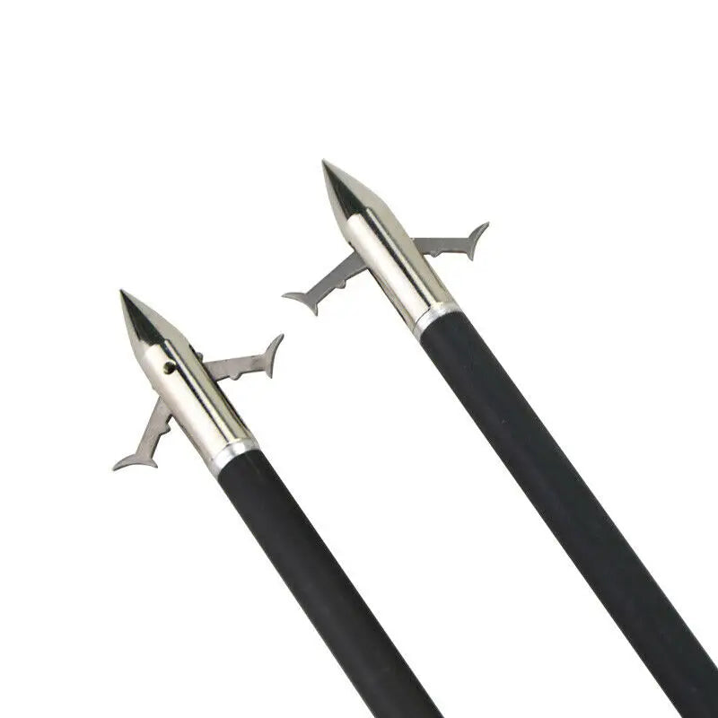 Stainless Steel Archery Arrowheads, Broadheads, Fishing Hunting Tips, Shaft Arrow Head Hunt