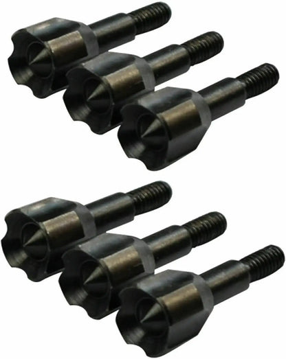 12pk Archery Hunting Small Game Hammer Broadheads, Crossbow Compound Bow Practice Field Arrowheads Points Tips