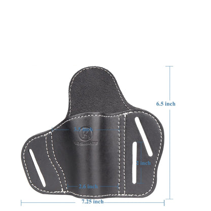 Hunting Genuine Leather Holster OWB Real Leather Belt Holster 1911 Holster OWB, Leather Concealed Holster