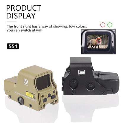 Tactical 551 552 553 558 Red Dot Holographic Sight Eotech G33 G43 G45 Scope 3X Magnifier Hunting Scope Hydra Riser Airsoft Scope