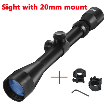3-9X40 Hunting Deer Air Scope Wire Rangefinder Reticle Crossbow Mil Dot Reticle Scopes Optical Sights