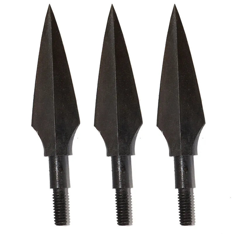 12/20pcs Hunting Arrowheads 150 Grain High Carbon Steel Broadheads Archery Arrows Tips Compound Bow Recurve Bow Crossbow