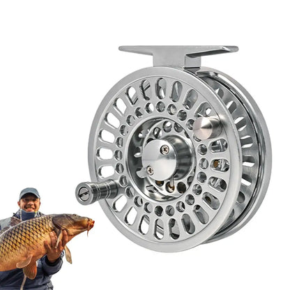 Fly Fishing Reel Saltwater Fishing Reel Fishing Gear Aluminum Alloy Reel For Freshwater Lake Stream Pond Fishing Fly Fishing
