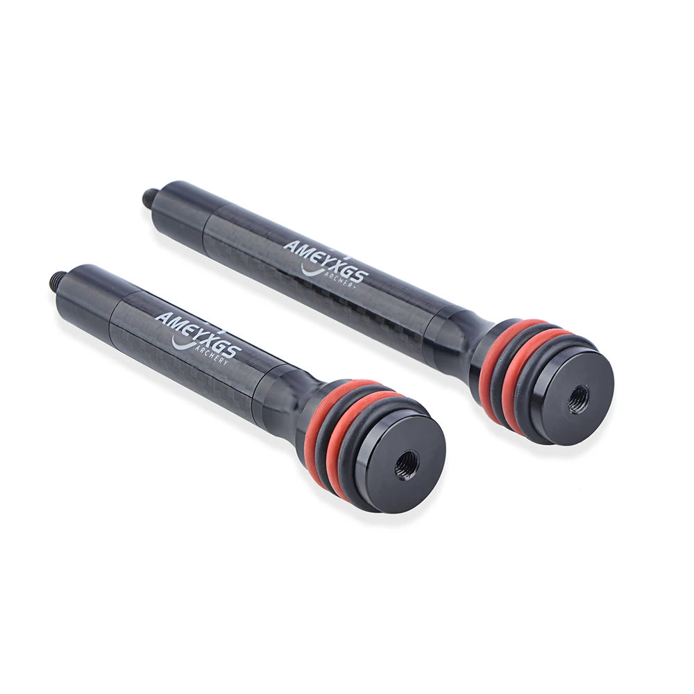 Shooting Hunting Bow Balance Bar 6/8/10/12 Inch CNC Stabilizer Carbon Rod for Archery Compound Recurve Bow Stabilizer Accessory