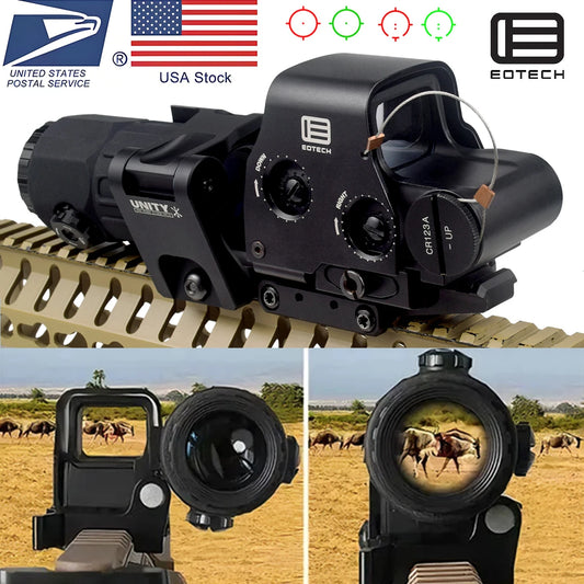 US Warehouse EOTECH 551 552 553 558 Holographic Tactical Red Green Dot Collimator Hunting Reflex Optics Scope Airsoft Riflescope