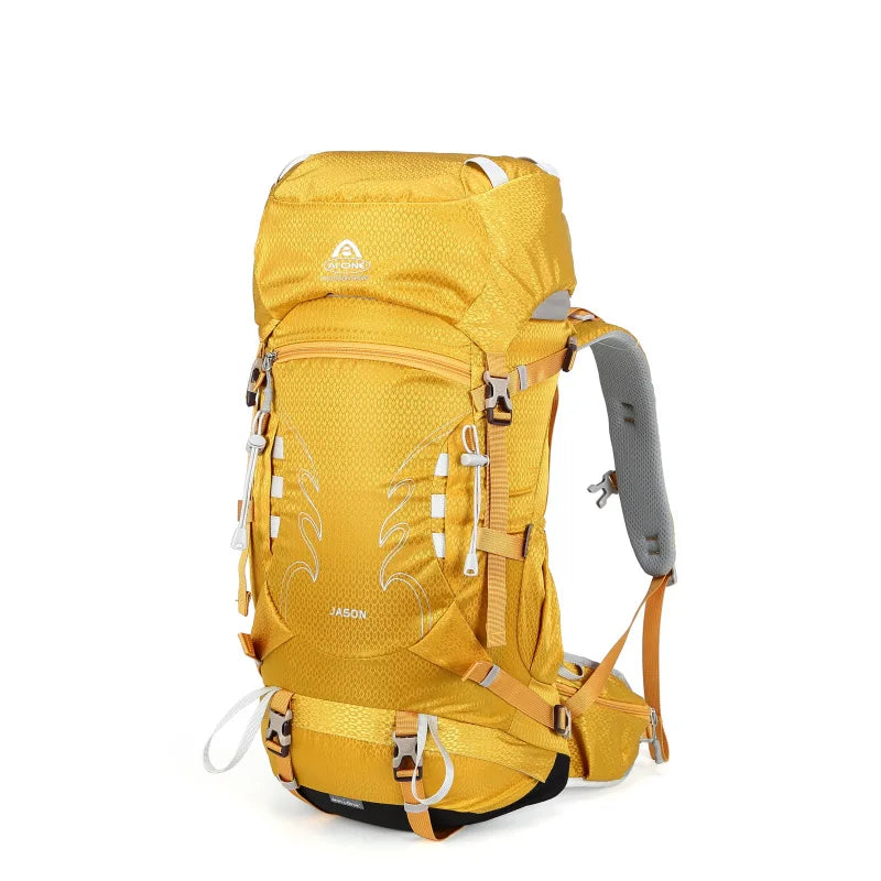 Aione Lightweight Outdoor Hiking Backpack 40L Large Capaci Travel Shoulder Bag Men Women Nylon Material Inner Frame Structure