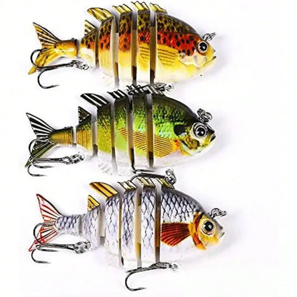 3D Bionic Fishing Lure, Topwater Lure, Artificial Bait With Double Hook, Fishing Accessories For Fishing, Tackle Supplies