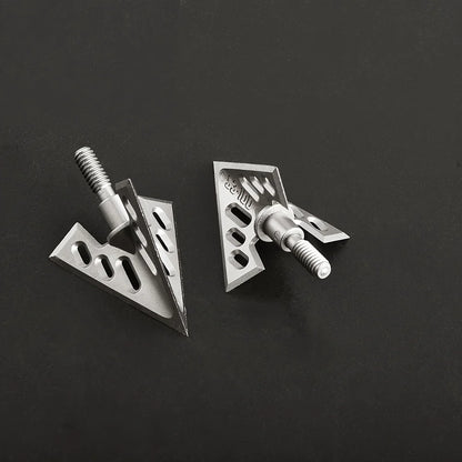 6pcs Arrowheads Aluminium Alloy Universal Thread Hunting Broadheads Archery Arrow DIY Arrow Points Bow Shooting Target Tips